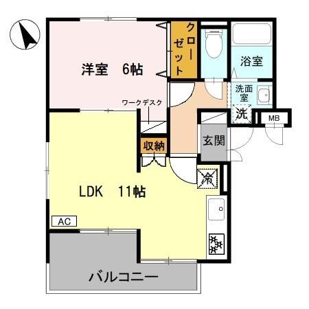 アーバンライフフミの間取り