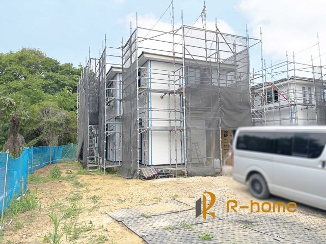 つくば市前野2期　新築戸建て　2号棟の外観|ご予約を頂ければ、『平日』はもちろん『早朝』や『夜間』もご見学可能です♪お気軽にお申し付けください♪