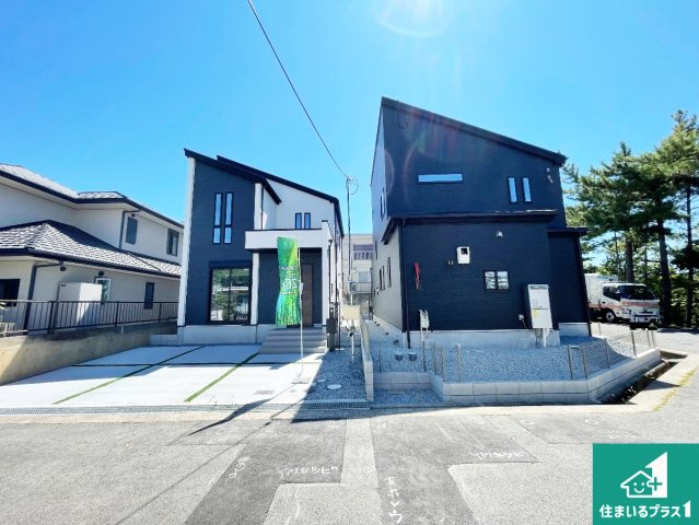 神戸市北区東有野台　新築一戸建ての外観|お客様に長く安心して住んでいだだける事にこだわった家づくり！住んでからのアフターサービスにもしっかりと取り組んでいます！