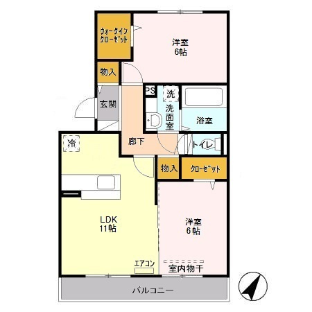 【間取り】 | ストーク広瀬