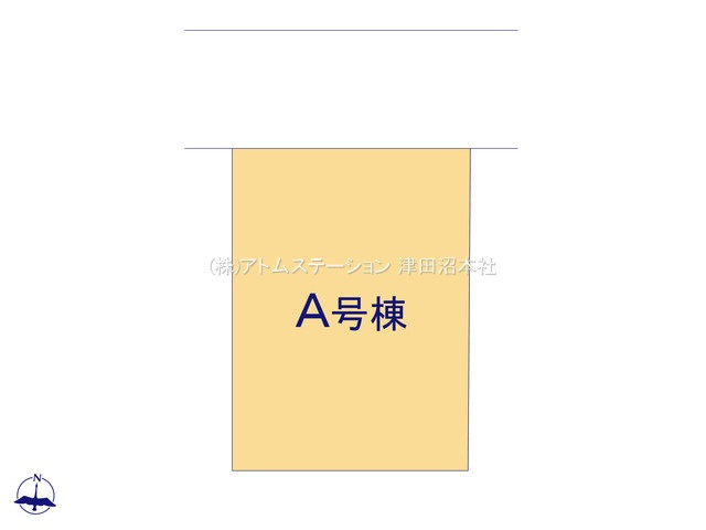 【区画図】 | アトムセレクト習志野市東習志野８丁目５８８番A号棟