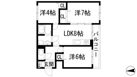【間取り】