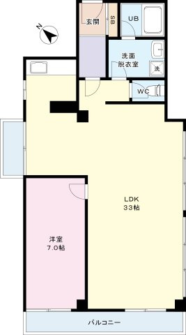 【間取り】 | 大永初台マンション | ※リフォーム中