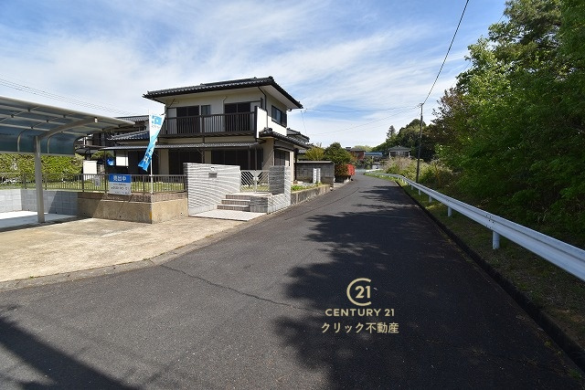 那珂市平野　1603-55の前面道路含む現地写真|現地撮影（2026年4月）