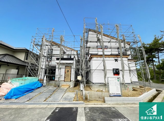 神戸市北区東有野台　新築一戸建ての外観|現在建築中！落ち着いた街並みで新生活を始めることが出来そう！周辺の物件も併せてご紹介させて頂きます！