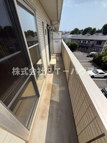 フォレストパークのバルコニー