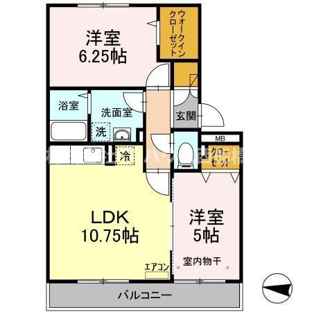 フォレストパークの間取り
