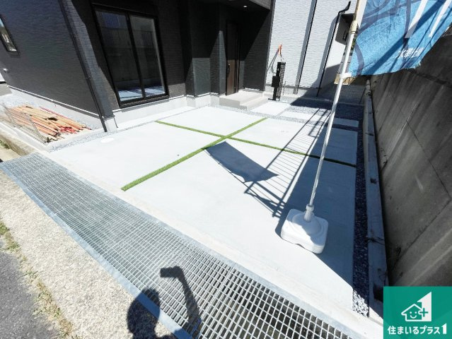 ■神戸市北区東有野台　新築一戸建ての駐車場|駐車スペース！散水栓があるので、こまめに愛車を洗えます！