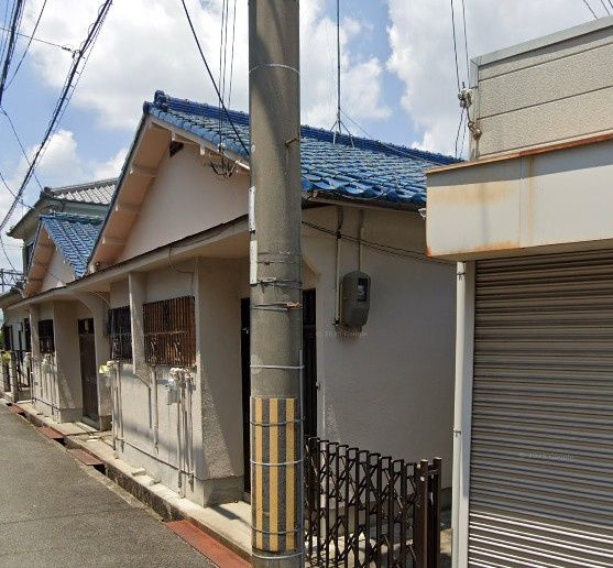 井道貸家の外観