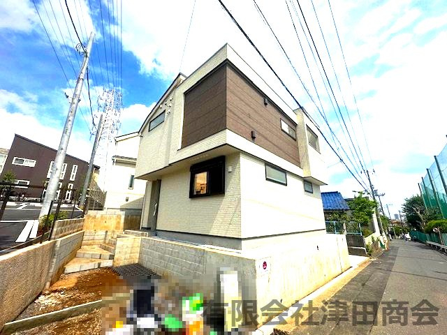 テラコッタ溢れる優しい暮らし　～神奈川区六角橋新築戸建て～の外観|外観は落ち着いています