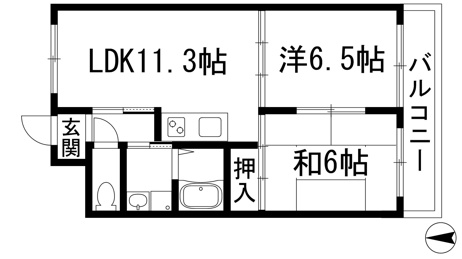 【間取り】