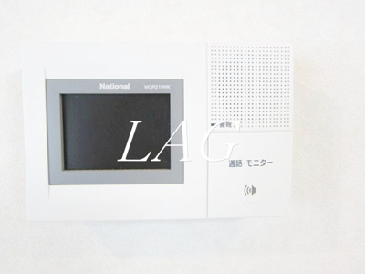【セキュリティ】 | ハッピークローバー | モニター付きインターホンです。