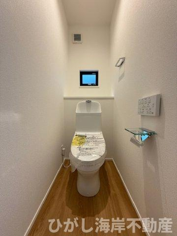 茅ケ崎市松林１丁目　新築戸建　全31区画のトイレ|洗浄機能付きお手洗い