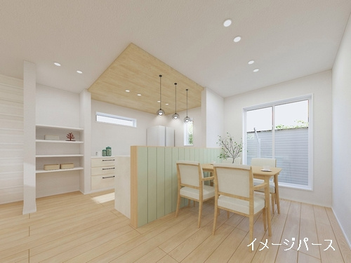 【仲介手数料０円】綾瀬市寺尾西1丁目　新築一戸建ての居間・リビング|綾瀬市寺尾西1丁目　新築一戸建て