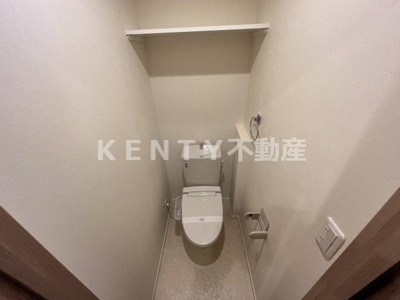 【トイレ】 | ルポリテ | 落ち着いた色調のトイレです