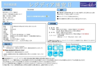 【地図】 | レジディア浦安Ⅱ