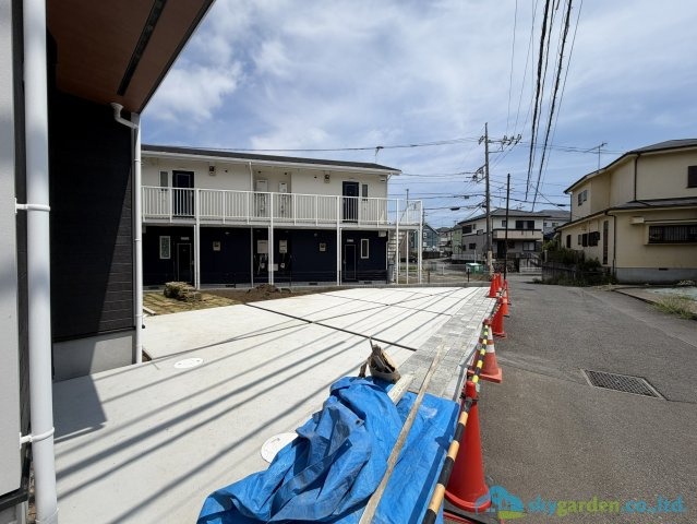 秦野市渋沢上2丁目　新築戸建　全1棟1号棟の駐車場
