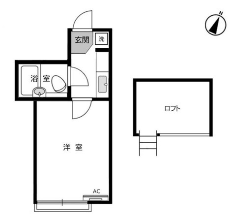 プラザドゥクレセントの間取り
