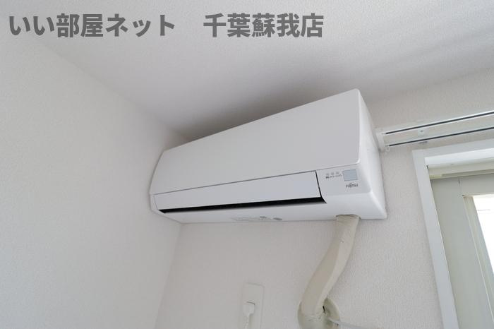 ヴェルメゾンおゆみ野Ｂの設備|エアコン
