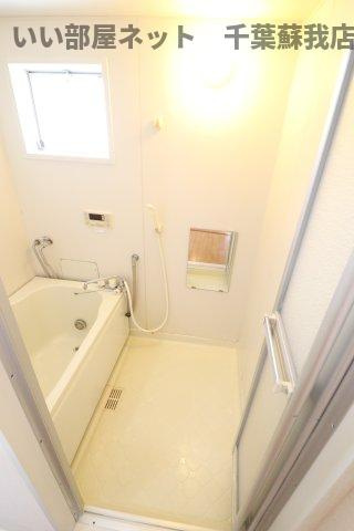 ヴェルメゾンおゆみ野Ｂの浴室|ゆったり過ごせるお風呂です