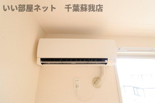 ヴェルメゾンおゆみ野Ｂの設備|エアコン