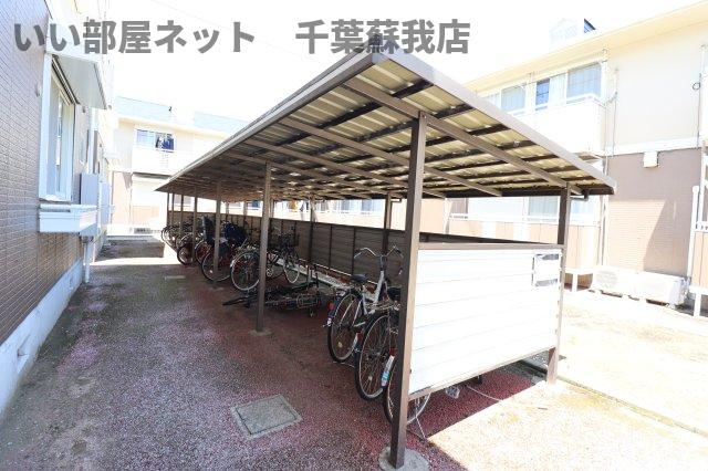 ヴェルメゾンおゆみ野Ｂのその他共用部分|駐輪場