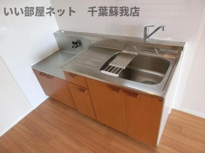 ヴェルメゾンおゆみ野Ｂのキッチン|キッチンです