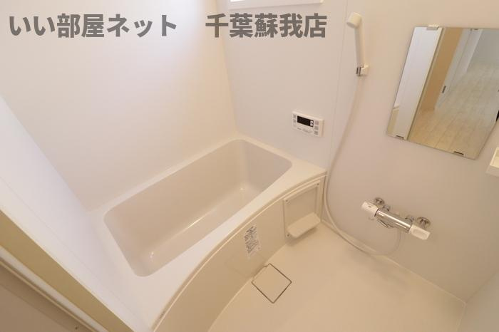 ヴェルメゾンおゆみ野Ｂの浴室|日々の暮らしに欠かせないお風呂です