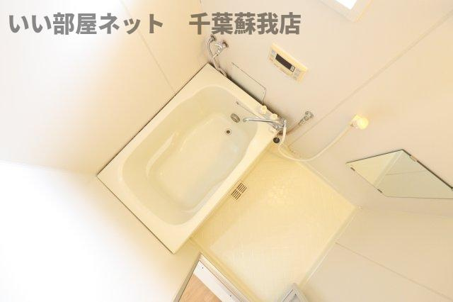 ヴェルメゾンおゆみ野Ｂの浴室|お風呂で日々の疲れを落としましょう