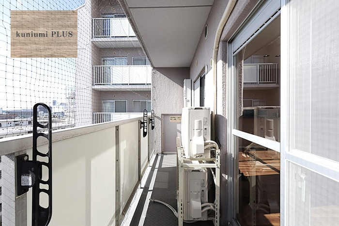 ドルミ新淀川15番館のバルコニー