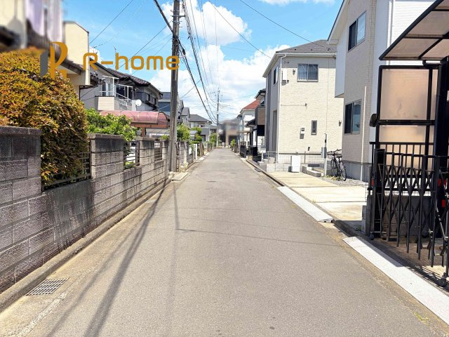 牛久市さくら台1丁目5期　新築戸建て　1号棟の前面道路含む現地写真|周辺環境も併せて案内致します♪
閑静な住宅地で笑顔あふれる新生活！
ぜひ現地へお越しください♪