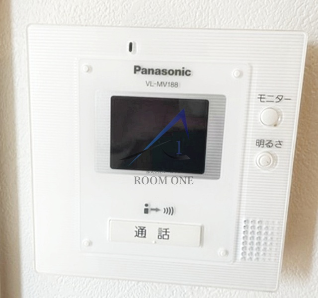 グレースコートのセキュリティ|モニター付きインターホンです。