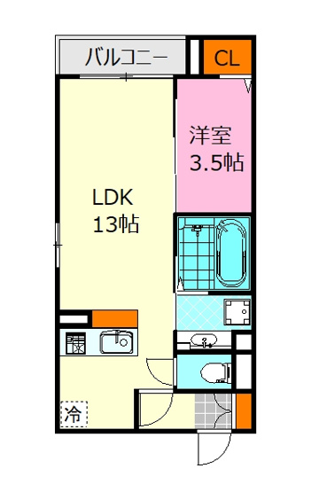 【間取り】 | CASAニックスⅣ