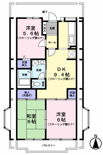 プランドールの間取り