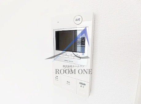 リヴシティ堀切菖蒲園のセキュリティ|モニター付きインターホンです。