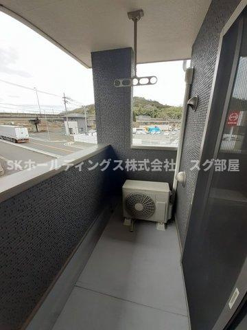 カーサプレッソのバルコニー