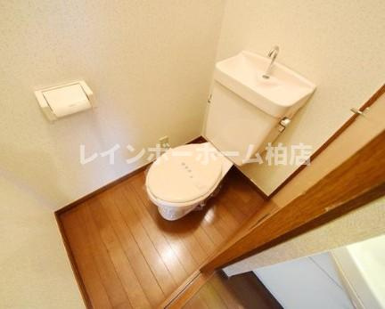 【仲介手数料：50％OFF】対象物件！のトイレ|コンパクトで使いやすいトイレです