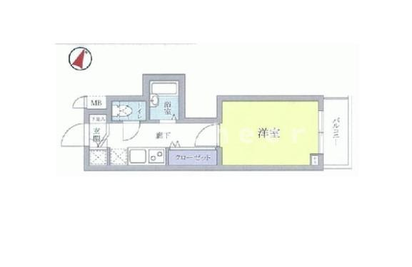 ルーブル南長崎の間取り