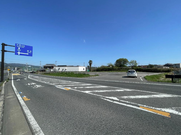 大津市関津３丁目の事業用地の周辺