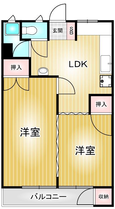 万長ビル|名古屋市の賃貸ならMy賃貸の間取り|万長ビル
