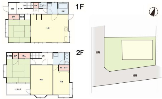 【間取り】 | 川越市大字小堤　中古戸建
