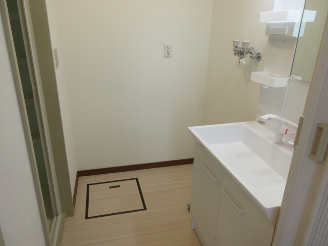 帯広マンション第3の洗面所