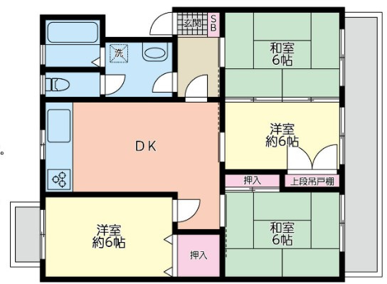 加藤ハイムの間取り