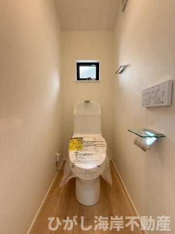 茅ケ崎市松林１丁目　新築戸建　全31区画のトイレ|洗浄機能付きお手洗い