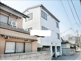 岐阜県大垣市一棟アパートの外観