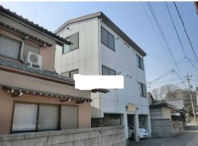 岐阜県大垣市一棟アパートの外観