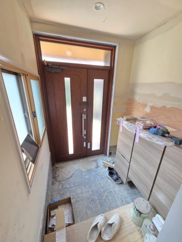 前橋市富士見町時沢　中古住宅の玄関|前橋市富士見町時沢　中古住宅