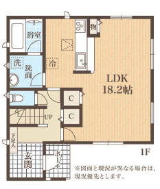 リノベの間取り|１階