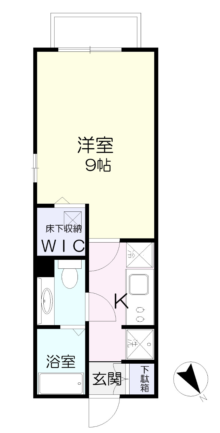 ファンティーヌの間取り