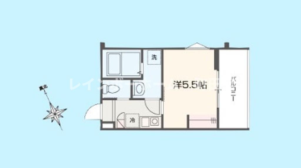 MELLAS相模原※初期費用分割後払いサービス利用可能物件の間取り